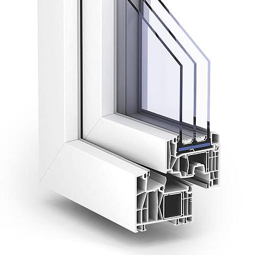 Kunststofffenster Premium 88 konfigurieren